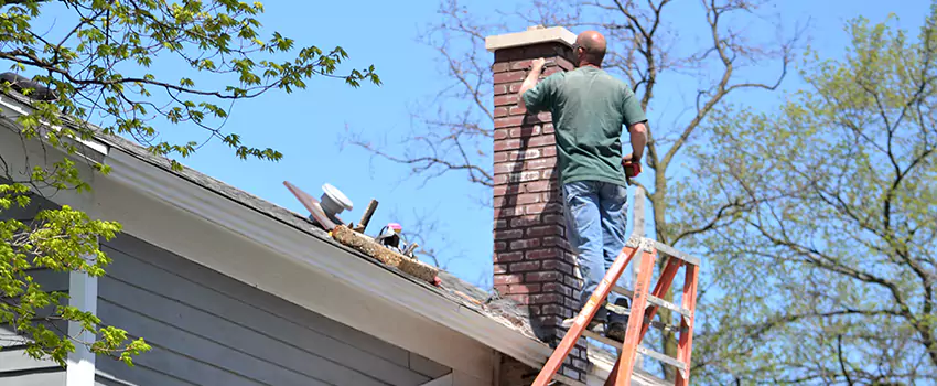 Vinyl and PVC Chimney Flashing Installation in Alamogordo, NM