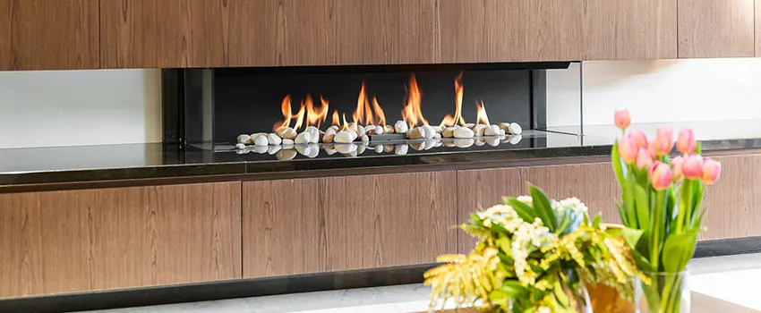 Double-height Fireplace Design Refurbishment in Alamogordo, New Mexico